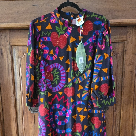 FARM Rio Colorful Patterned Midi Dress - Picture 7 of 7